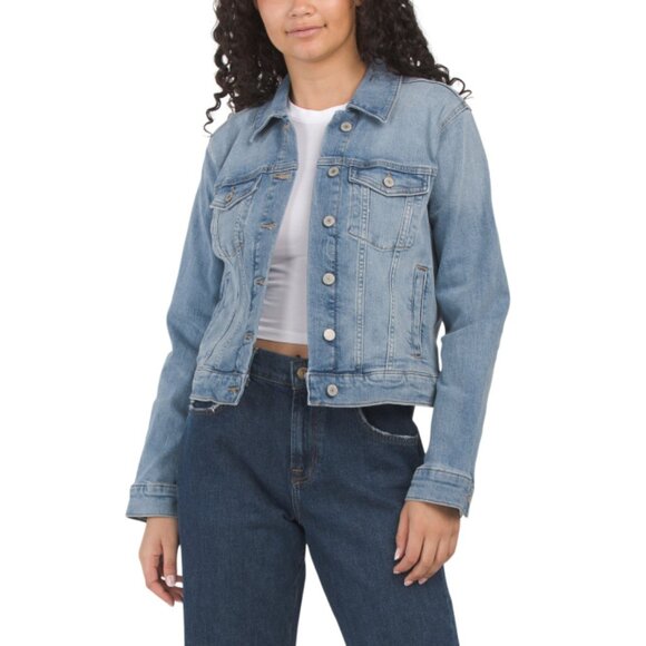 LUCKY BRAND Eury Denim Tomboy Trucker Jacket - Picture 1 of 2